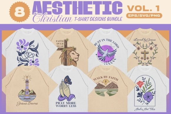 Aesthetic Christian T-Shirt Designs & Graphics Review