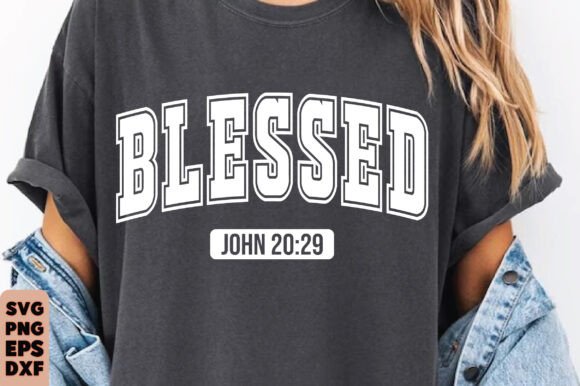 Christian Blessed Graphics for T-Shirt Designs