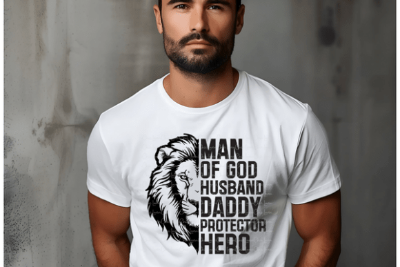 Christian Father's Day Graphics for T-Shirt Designs