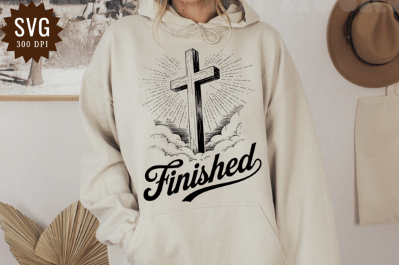 Christian Finished SVG Design: Graphics for T-Shirt Designs