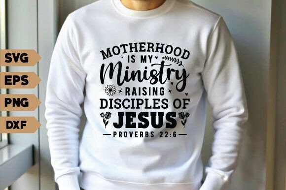 Christian Mom SVG: Motherhood Ministry Design Review
