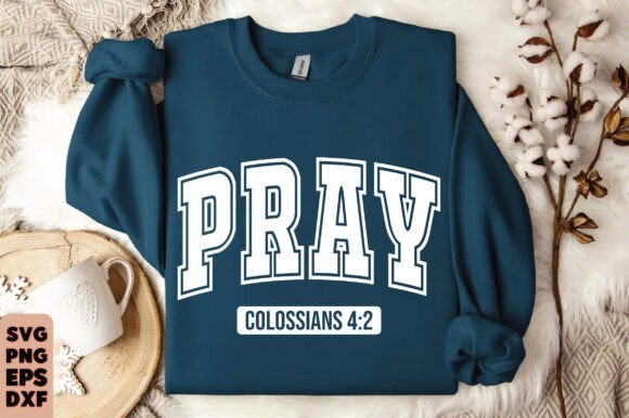 Christian Pray SVG, PNG Designs: Graphics & T-Shirt Designs
