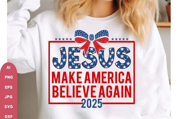 Coquette Jesus 2025 Graphics for T-Shirt Designs