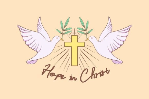 Hope in Christ Graphics for T-Shirt Designs