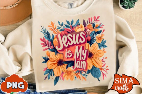 Jesus is My Jam SVG: Graphics & T-Shirt Designs