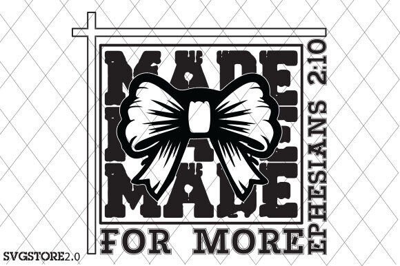 Made for More PNG: Jesus Shirt Graphics & T-Shirt Designs